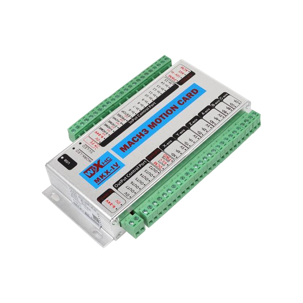 MK4-V (4 Axis Usb Mach3 Motion Control Card Cnc Interface Breakout)